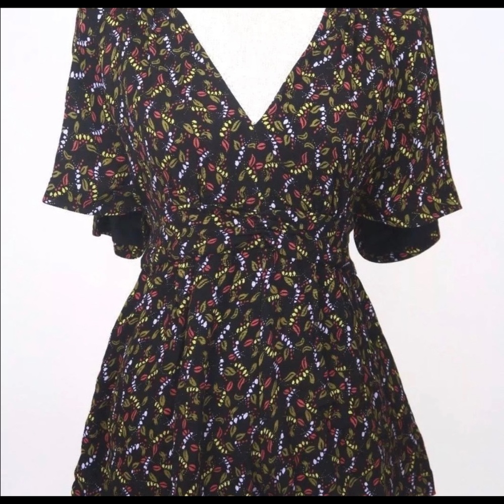 Free people meet Virginia black comb romper